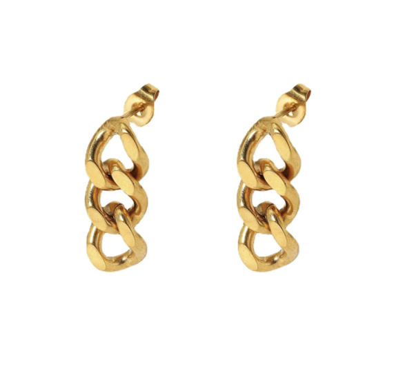 Cascading Chain Earrings