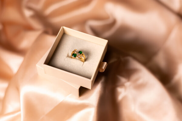 Emerald Statement Ring - Image 3