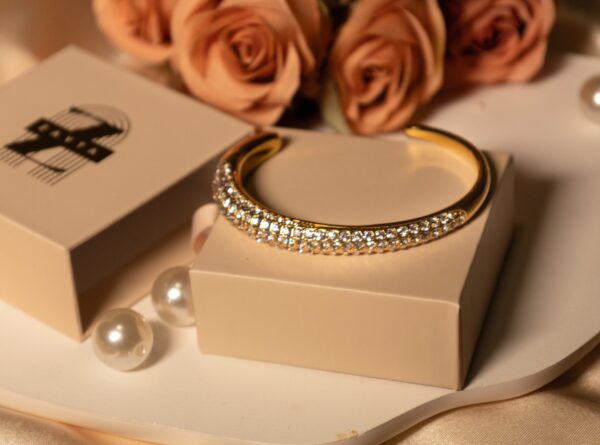Glimmer Open Bangle - Image 2