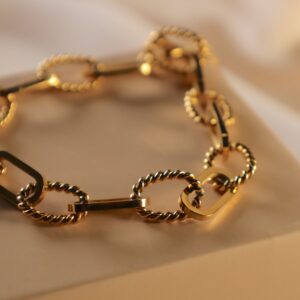 Gold Link Bracelet