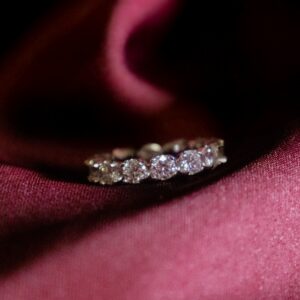 Eternity Moissanite Band Ring