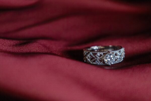 Bejeweled Crown Moissanite Ring - Image 3