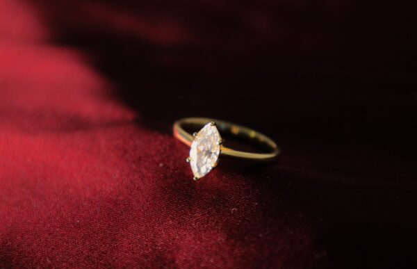 Mina Moissanite Diamond Ring - Image 2