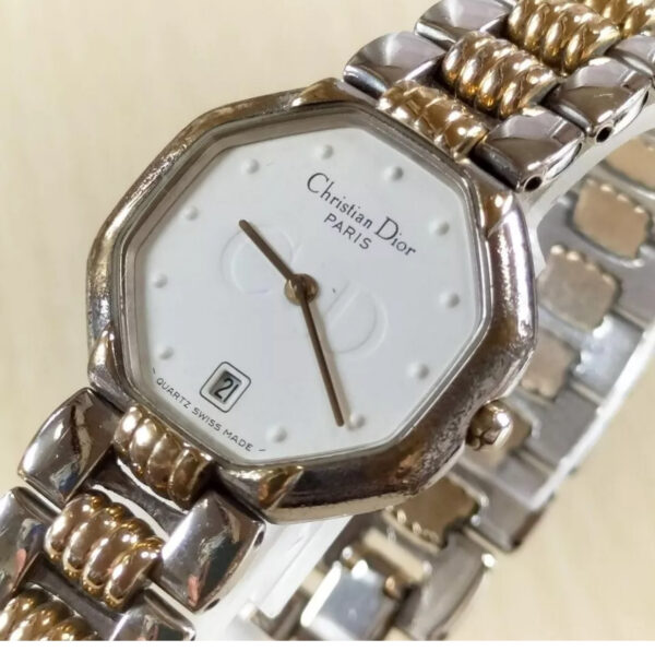 Christian Dior - Two toned, White Dial *Working - Image 3