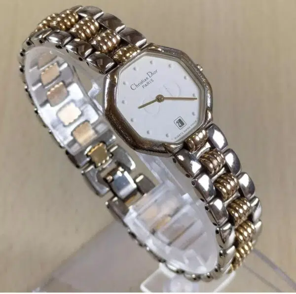 Christian Dior - Two toned, White Dial *Working - Image 2